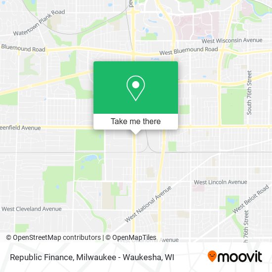 Republic Finance map