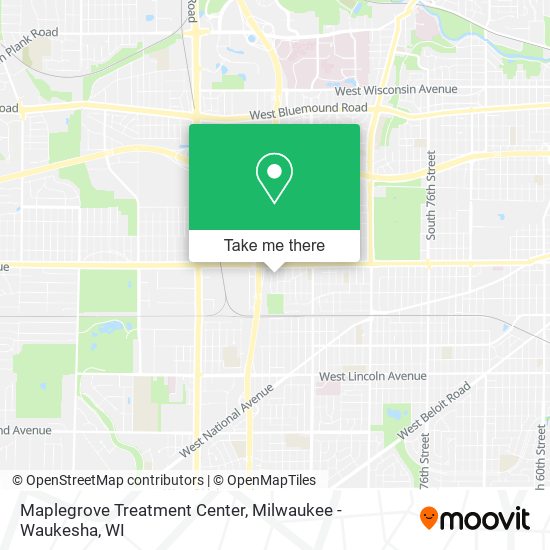 Mapa de Maplegrove Treatment Center
