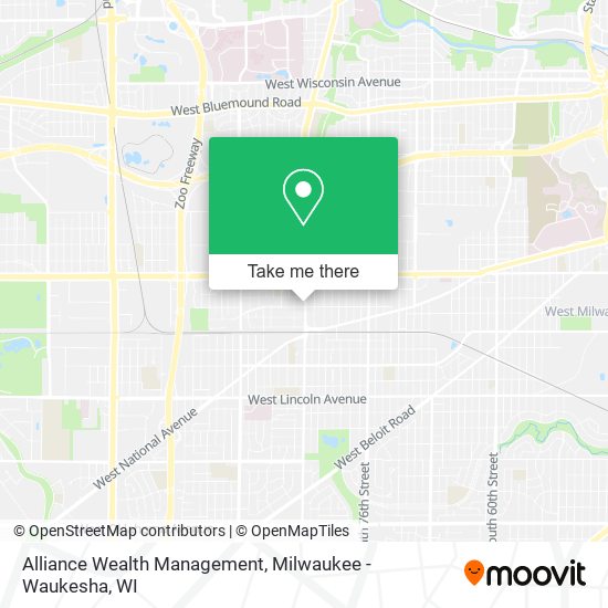 Alliance Wealth Management map