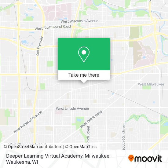 Deeper Learning Virtual Academy map