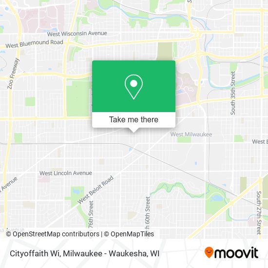 Cityoffaith Wi map