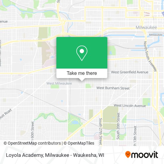 Mapa de Loyola Academy