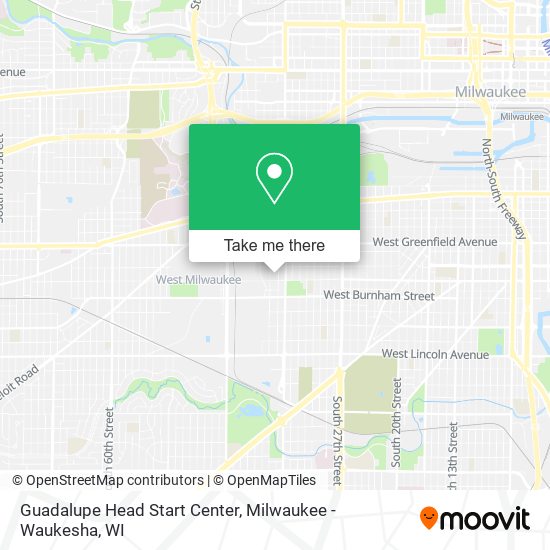 Mapa de Guadalupe Head Start Center