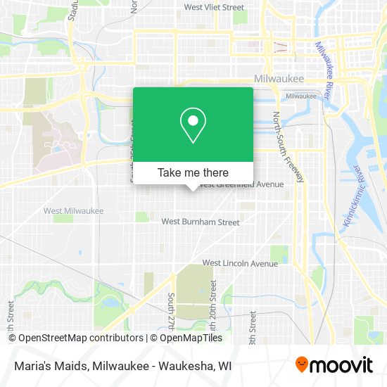 Maria's Maids map