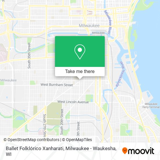 Ballet Folklórico Xanharati map