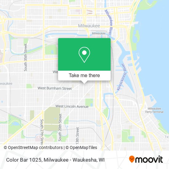 Color Bar 1025 map