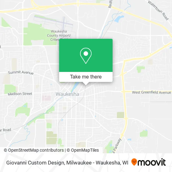 Mapa de Giovanni Custom Design