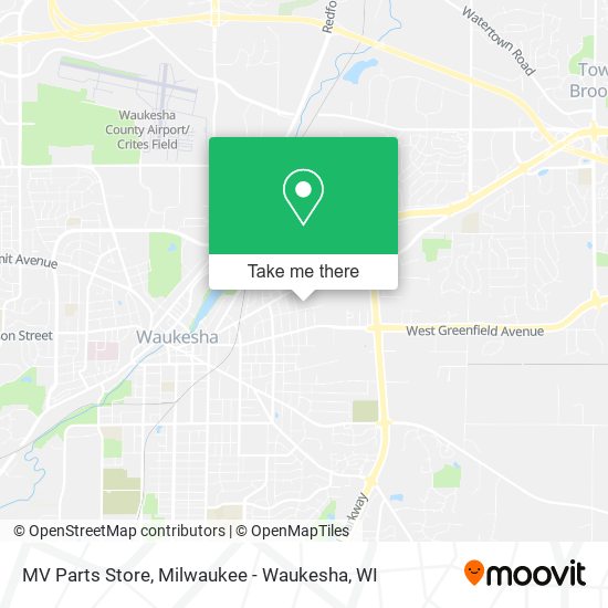 MV Parts Store map