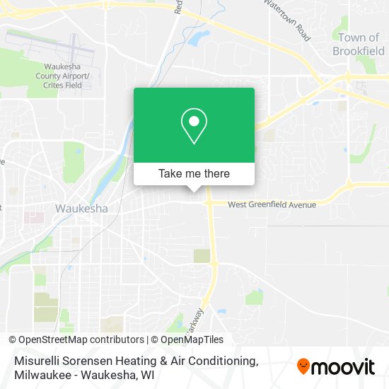 Mapa de Misurelli Sorensen Heating & Air Conditioning