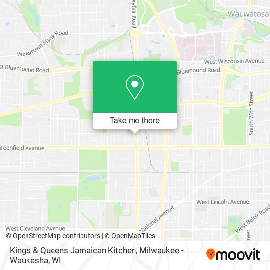 Kings & Queens Jamaican Kitchen map