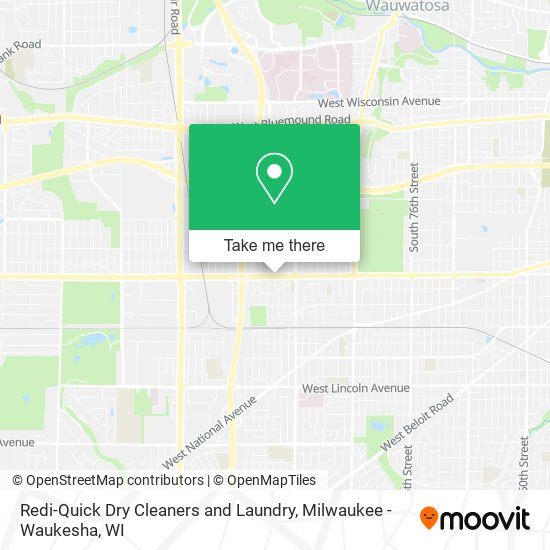 Mapa de Redi-Quick Dry Cleaners and Laundry