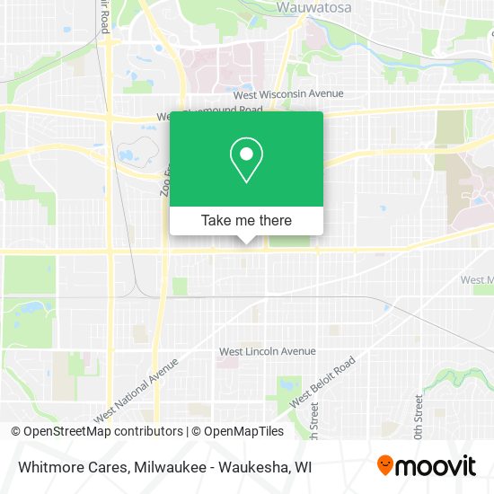 Whitmore Cares map