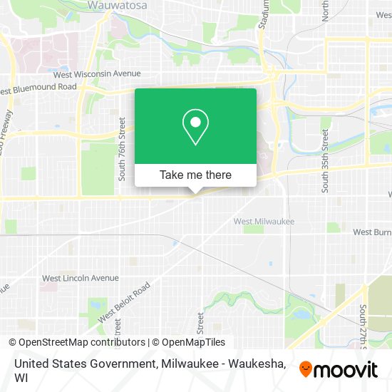 United States Government map