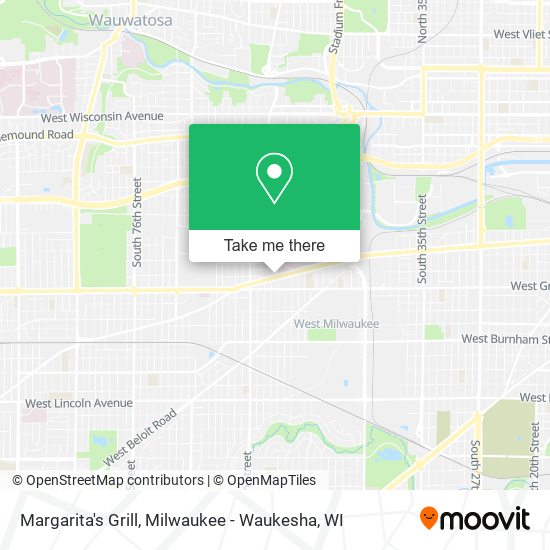 Margarita's Grill map