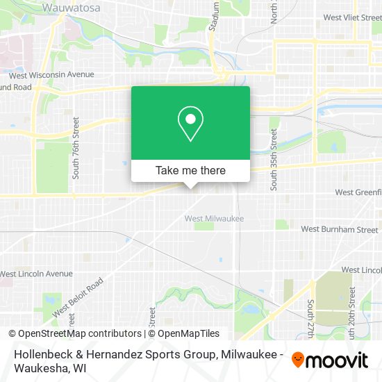 Hollenbeck & Hernandez Sports Group map