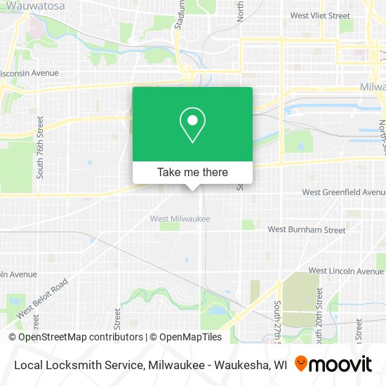 Local Locksmith Service map