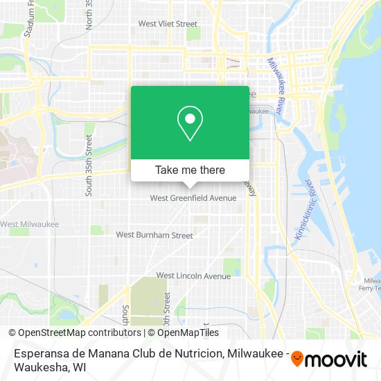 Esperansa de Manana Club de Nutricion map