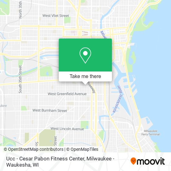 Mapa de Ucc - Cesar Pabon Fitness Center