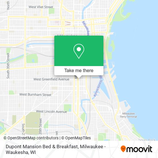 Dupont Mansion Bed & Breakfast map