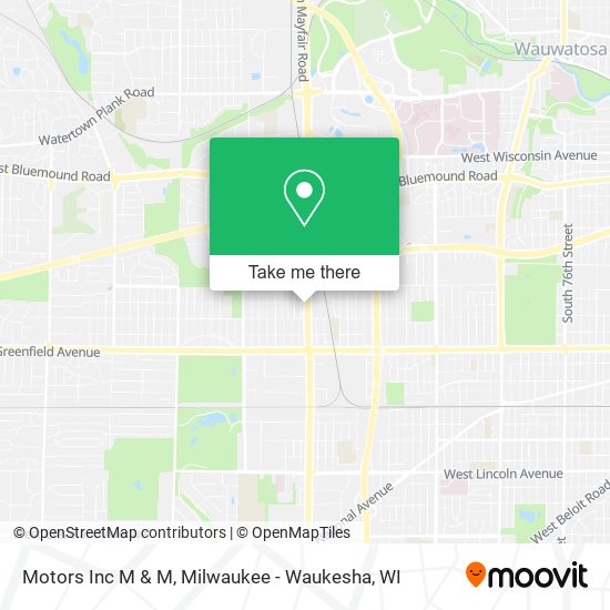 Mapa de Motors Inc M & M