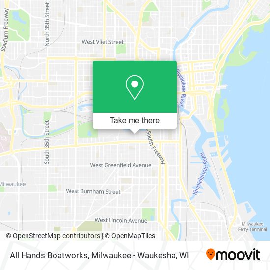 Mapa de All Hands Boatworks