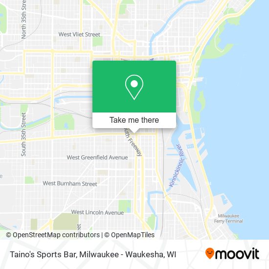 Taino's Sports Bar map