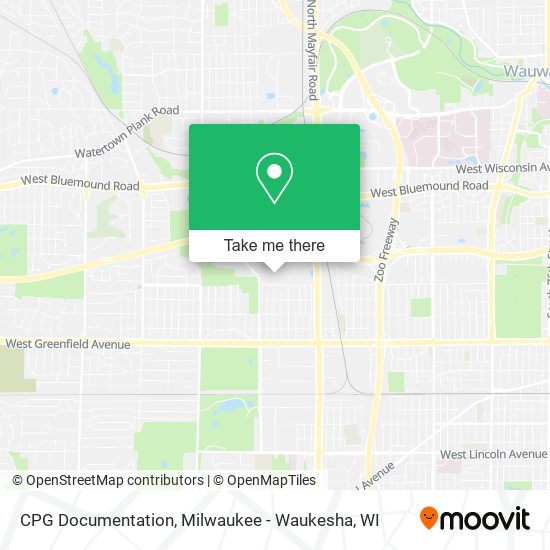 CPG Documentation map