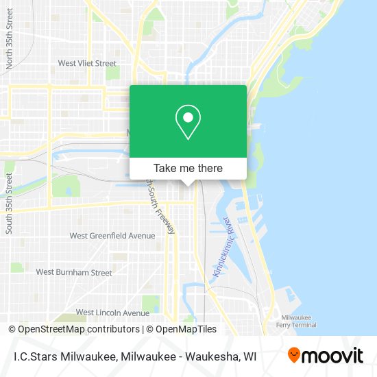 I.C.Stars Milwaukee map