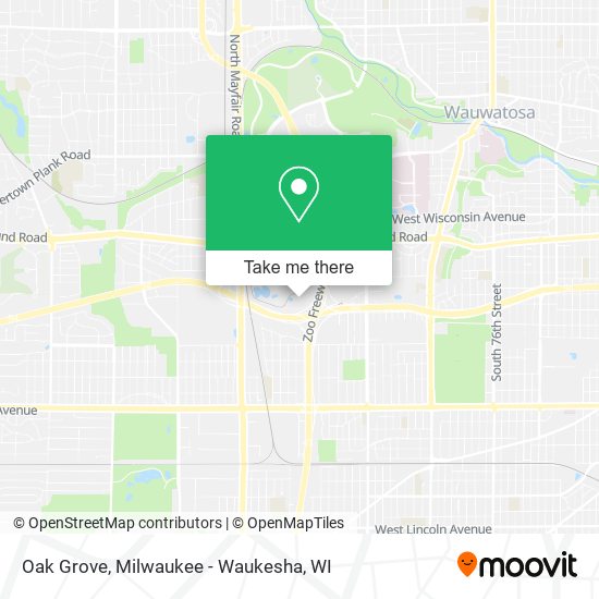 Oak Grove map