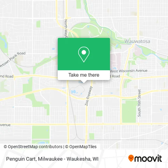 Penguin Cart map