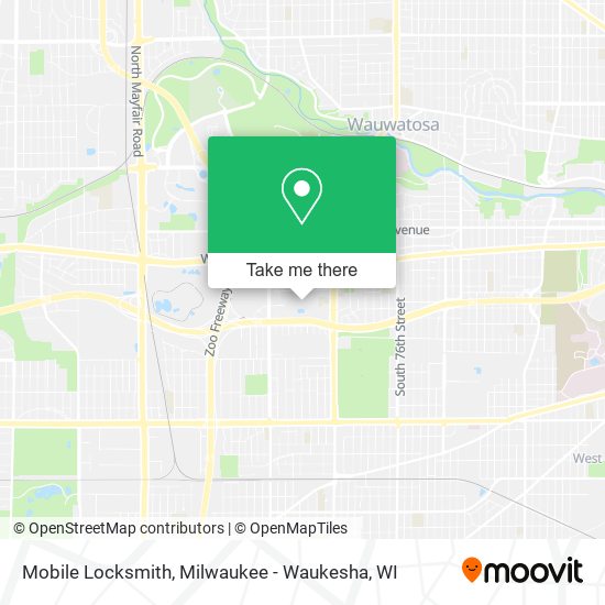 Mobile Locksmith map