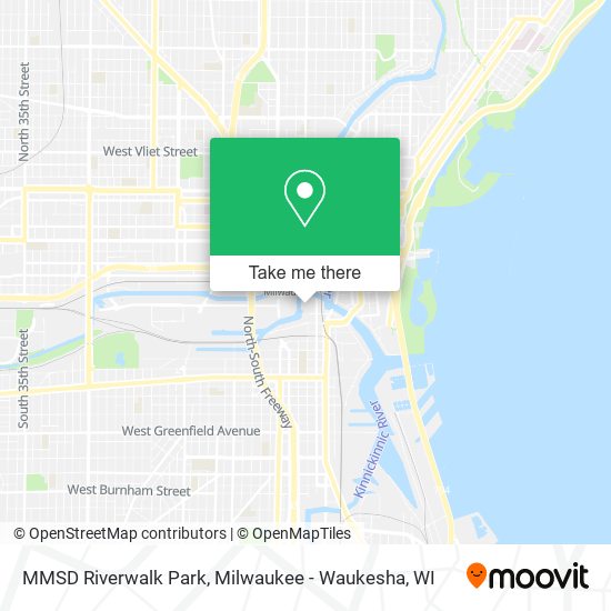 MMSD Riverwalk Park map