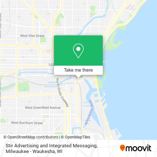 Stir Advertising and Integrated Messaging map