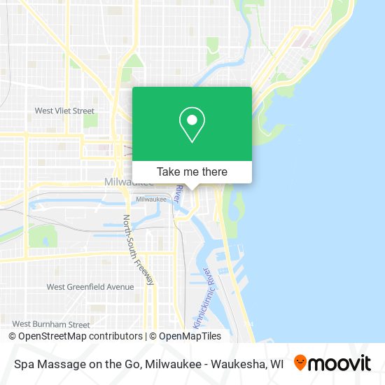 Mapa de Spa Massage on the Go