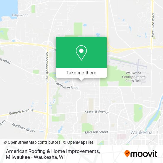 American Roofing & Home Improvements map