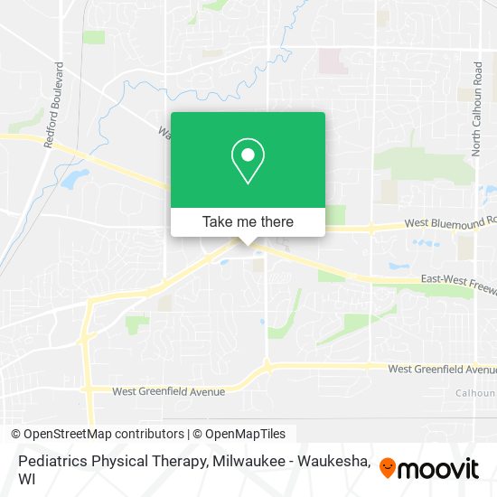 Pediatrics Physical Therapy map