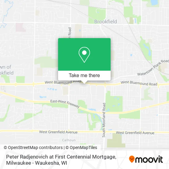 Peter Radjenovich at First Centennial Mortgage map