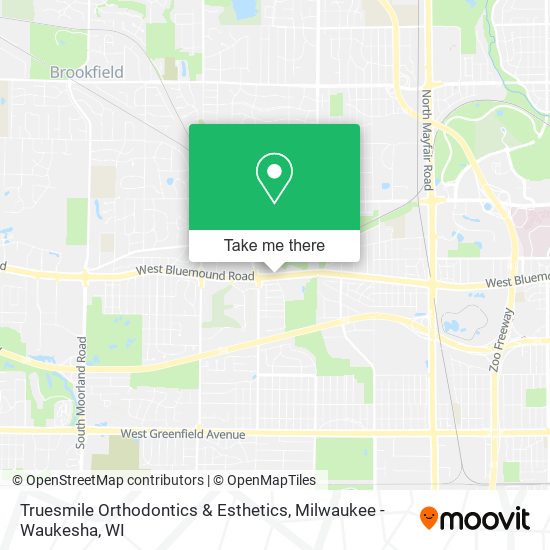Mapa de Truesmile Orthodontics & Esthetics