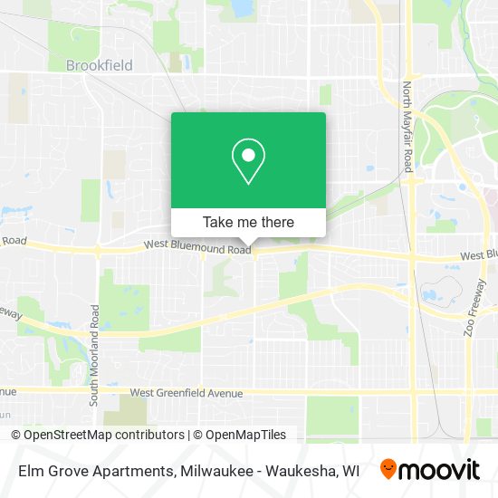 Elm Grove Apartments map