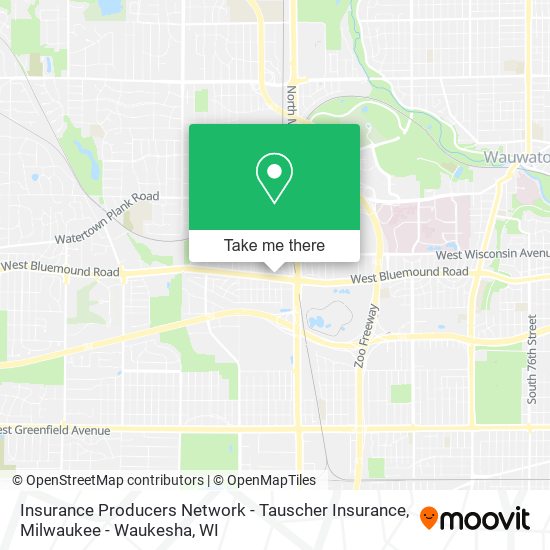 Mapa de Insurance Producers Network - Tauscher Insurance