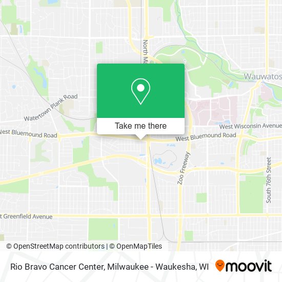 Mapa de Rio Bravo Cancer Center