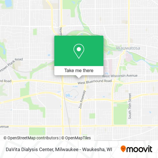 DaVita Dialysis Center map