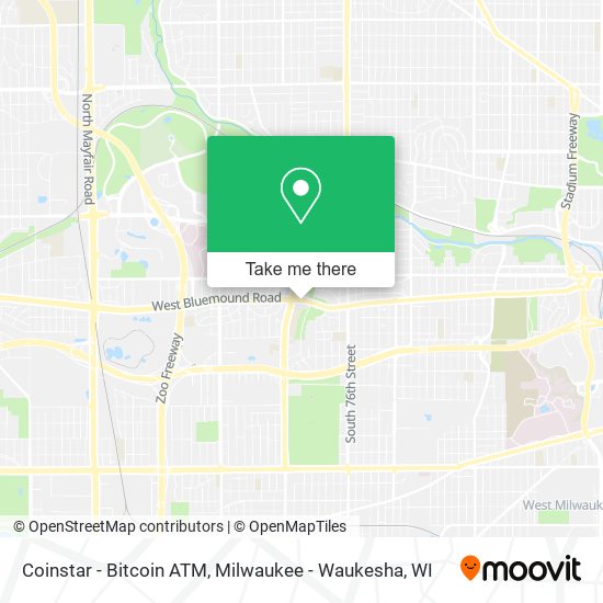 Coinstar - Bitcoin ATM map