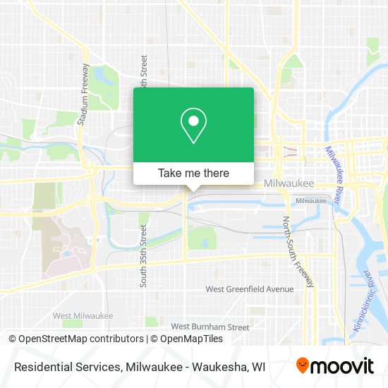 Residential Services map