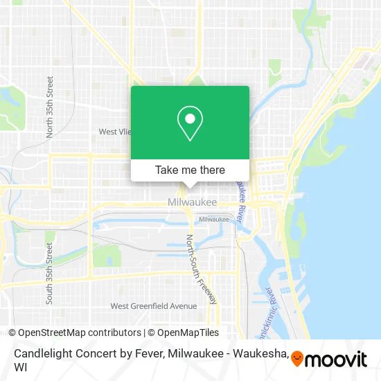 Mapa de Candlelight Concert by Fever