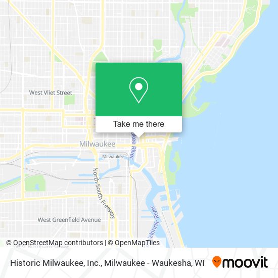 Historic Milwaukee, Inc. map