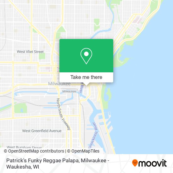 Patrick's Funky Reggae Palapa map