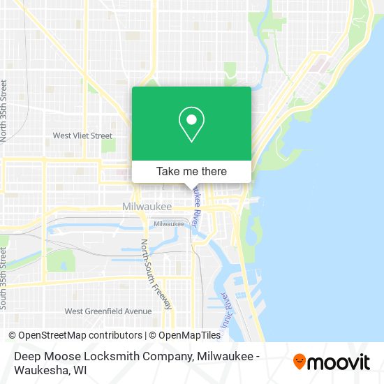 Deep Moose Locksmith Company map