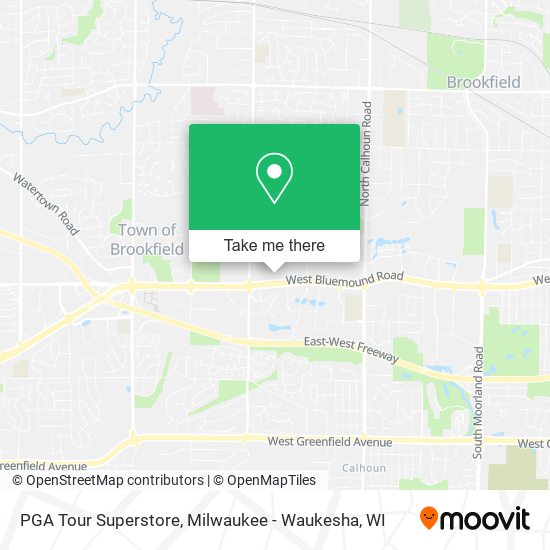 PGA Tour Superstore map