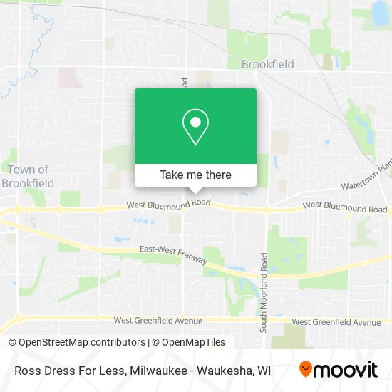 Ross Dress For Less map